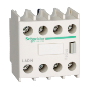 LADN40 TeSys D - auxiliary contact block - 4 NO - screw clamp terminals 