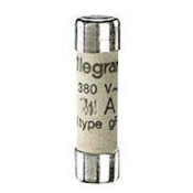 Cartouche industrielle cylindrique typegG 8x32mm avec voyant - 10A - LEGRAND