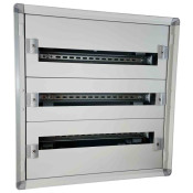 Coffret distribution métal XL³160 tout modulaire 3 rangées 600x575x147mm - 72 modules - LEGRAND