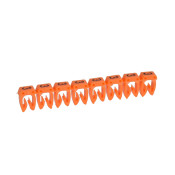 Repère CAB 3 pour filerie 1,5mm² à 2,5mm² avec chiffre 3 orange - LEGRAND