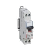 Disjoncteur DNX³ 4500 - vis/vis - U+N 230V~ 32A - 4,5kA - courbe C - 1 module - Neutre à droite - 406798