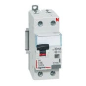 Disjoncteur différentiel DX³ Phase Neutre à droite - 30mA C16 F 6000/6kA - 411105 