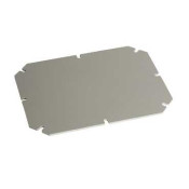 Mounting plate in galvanized steel, thickness 15 mm For boxes of H325W275 mm  NSYAMPM3429TB