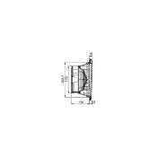 ClimaSys CV - ventilateur - 300m3/h - 230V - IP54 - avec grille et filtre G2  NSYCVF300M230PF