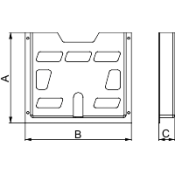 NSYDPA5 Spacial SM - porte-plans - plastique - A5 - P22mm