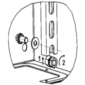 NSYMD43 Spacial S3X - châssis DIN symétrique - H400xL300mm - 4 rails profilés