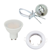 LED Spotlight GU10 + Socket