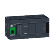 TM241CE40T Modicon M241, contrôleur 40E/S PNP, ports Ethernet+2 série, 24VCC