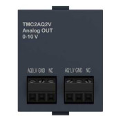 Modicon M221, cartouche 2 sorties analogiques, tension 0-10V  TMC2AQ2V