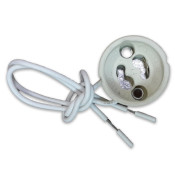 Recessed Spotlight GU10 Holder with PVC Cable - VTAC3423