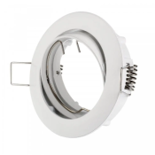 VT-779 Swivel Cup GU10 White Recessed Spot - VTAC3587