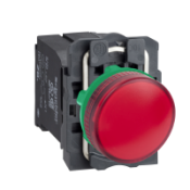 XB5AV44 Harmony XB5 - voyant lumineux BA9s - Ø22 - rouge - 230V - vis étrier