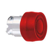 Harmony tête de bouton poussoir + capuchon IP66 - Ø22 - rouge  ZB4BP4S