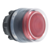 ZB5AP4 Harmony tête de bouton poussoir + capuchon IP69K - Ø22 - rouge